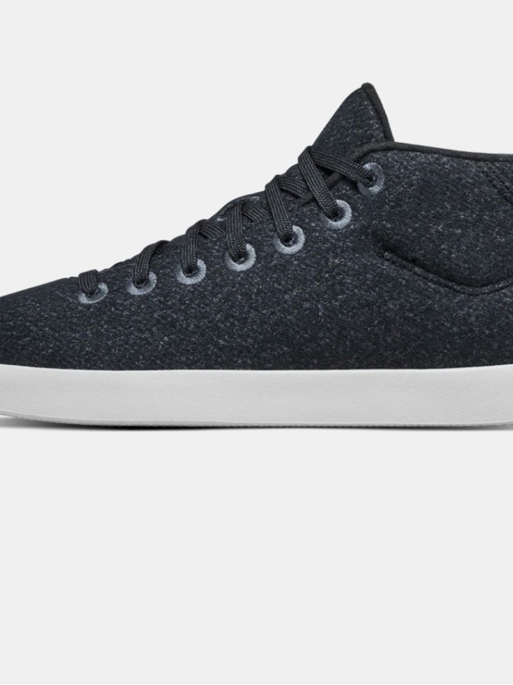 allbirds Men's Dark Charcoal Wool Runner Sneaker